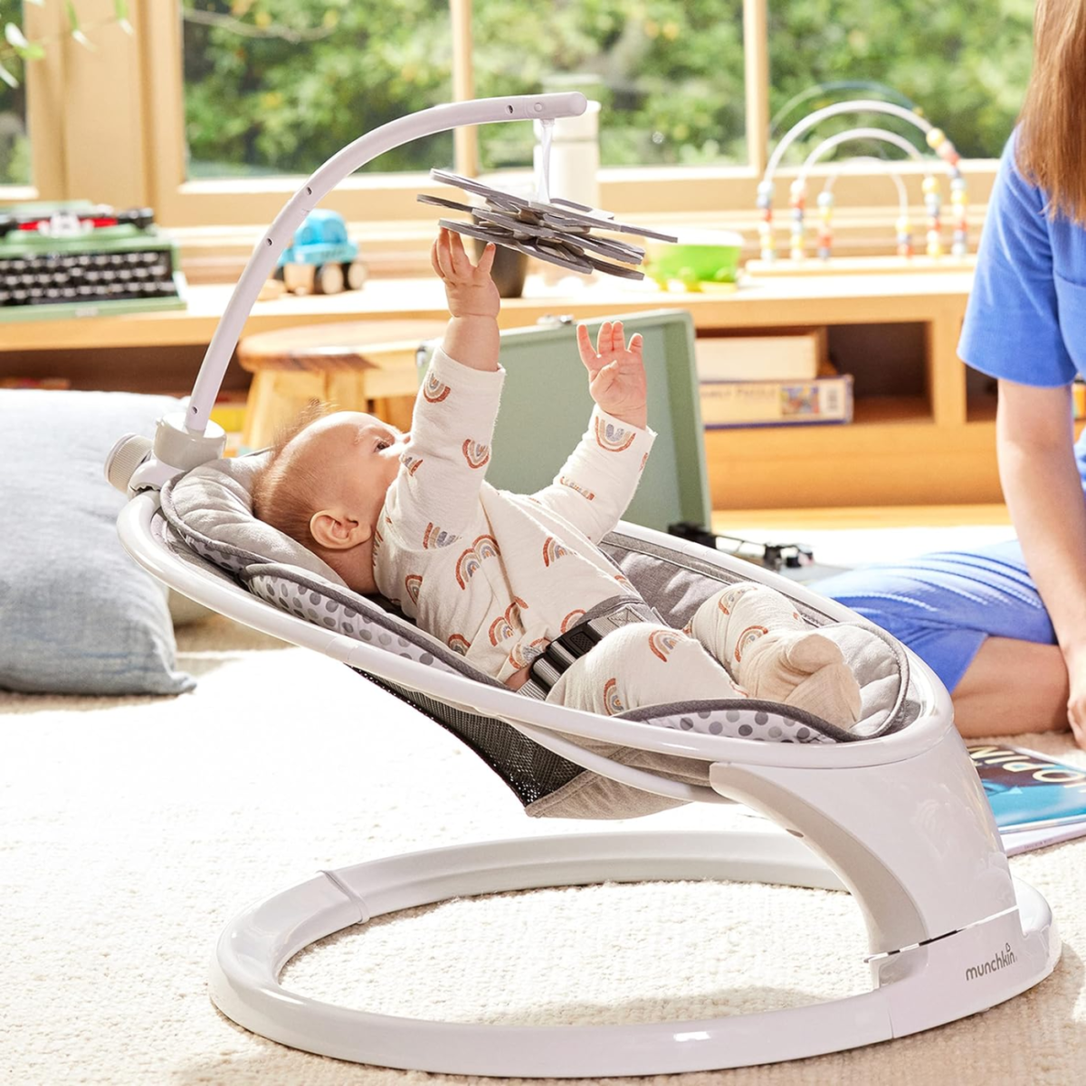 Munchkin Baby Bloom Mobile for Bluetooth Swing - Image 5