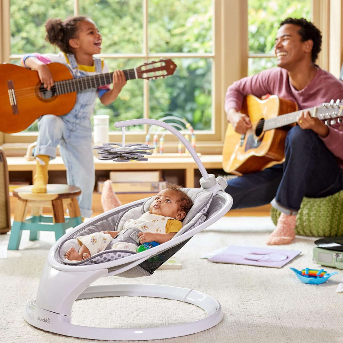 Munchkin Baby Bloom Mobile for Bluetooth Swing - Image 6