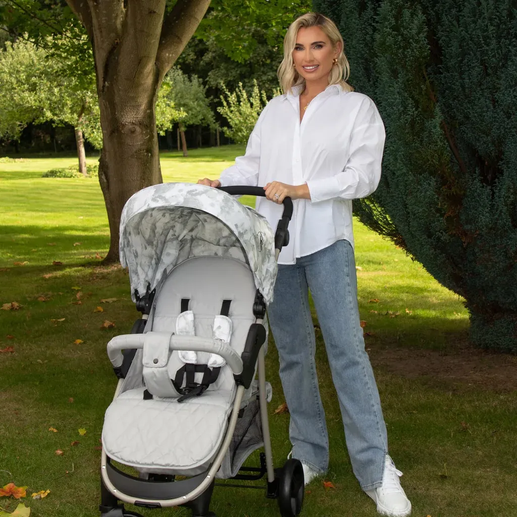 Billie faiers pram grey sale