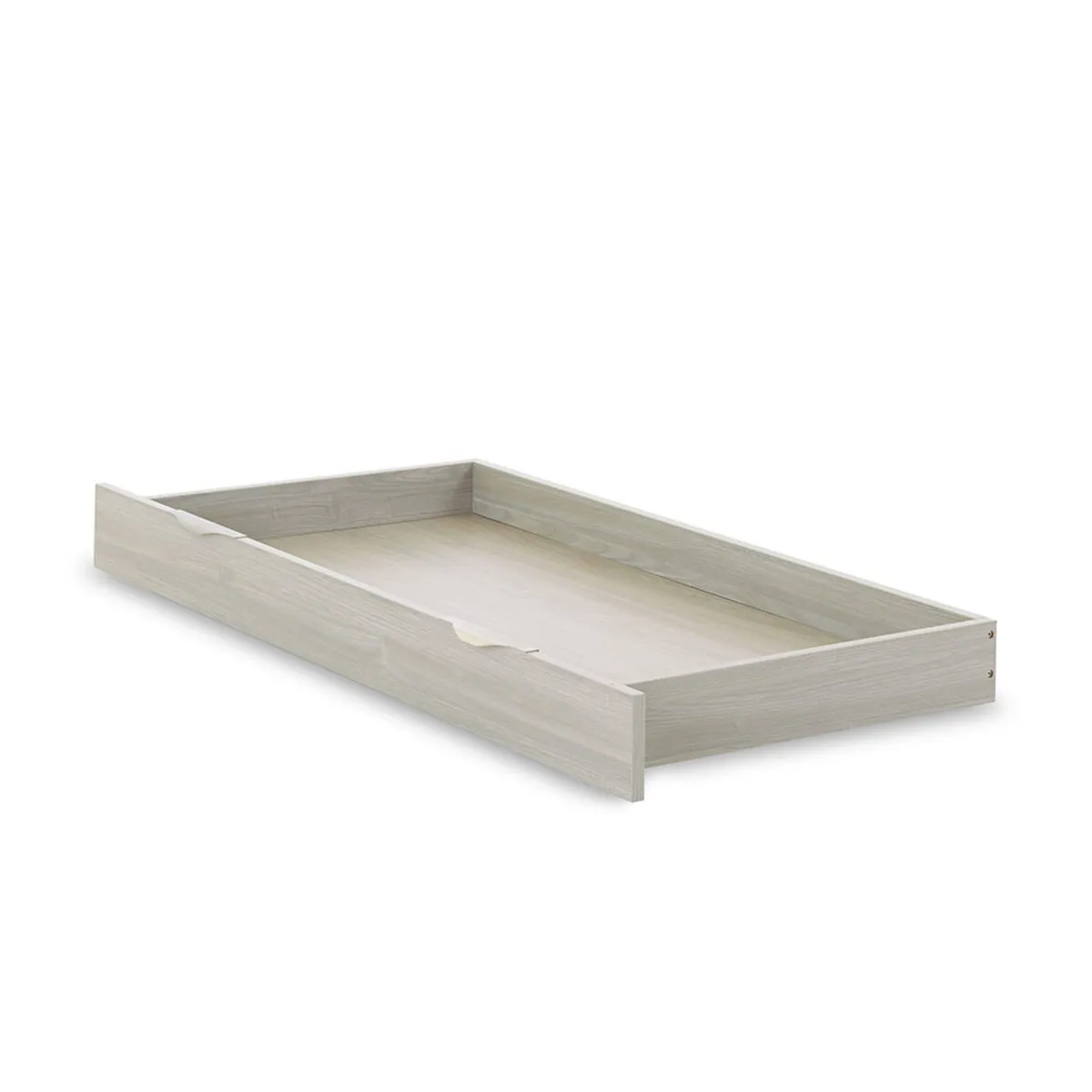 Obaby Nika 140X70cm Underdrawer for Cot Bed - Grey Wash