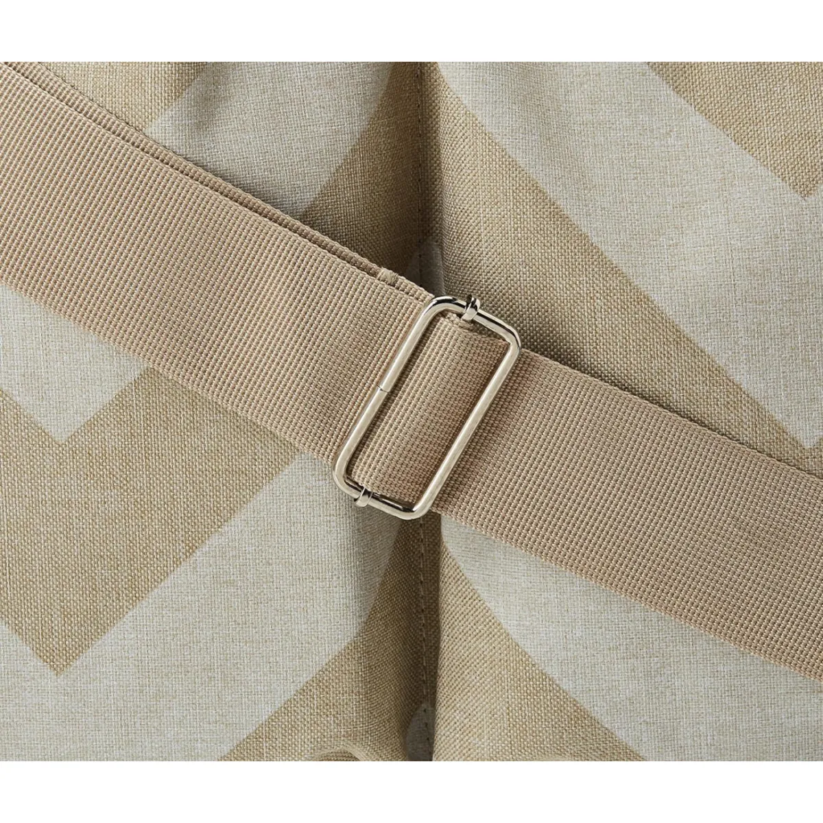 Ryco Capri Baby Changing Bag – Oatmeal Chevron - Image 4