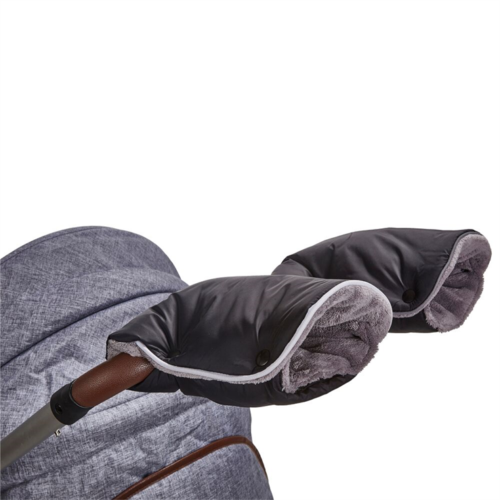 Little Angel Universal Pram & Pushchair Gloves - Black/Grey