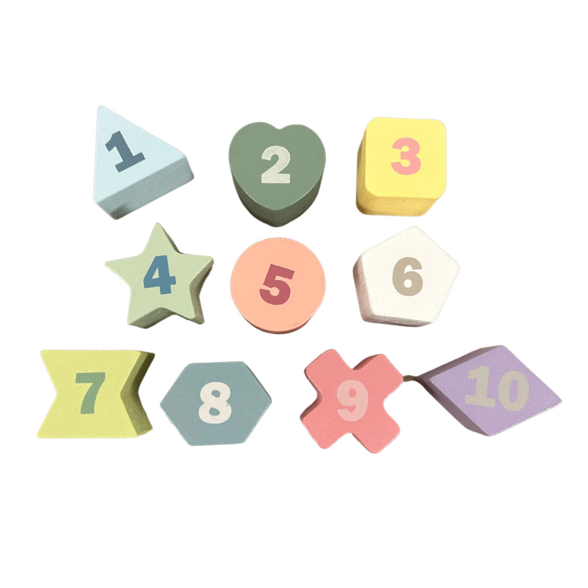 Just For Me - Wooden Shape Sorting Cube (11pcs) - Image 2