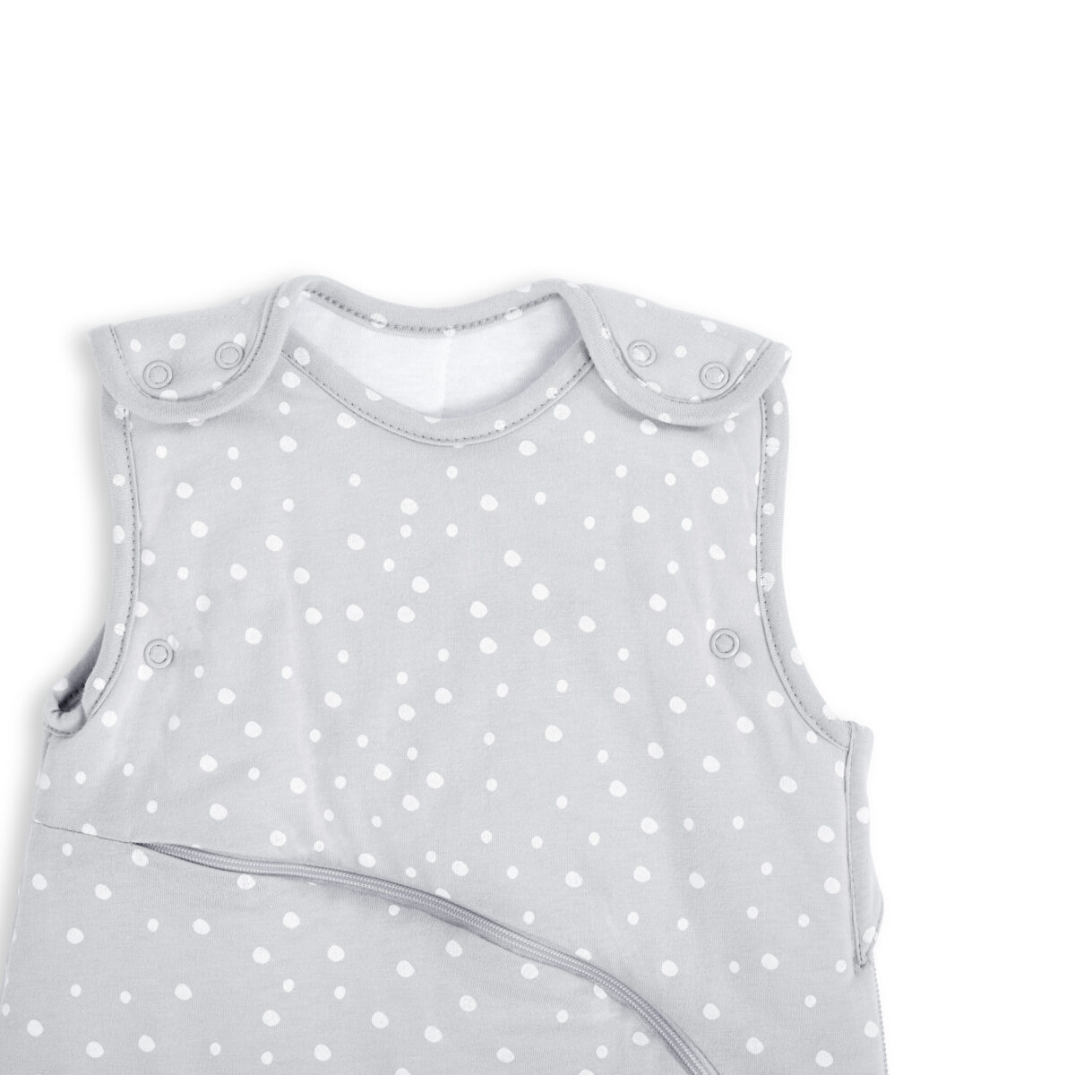 SnuzPouch Baby Sleeping Bag 0-6 Months - 2.5 Tog - White Spot - Image 4