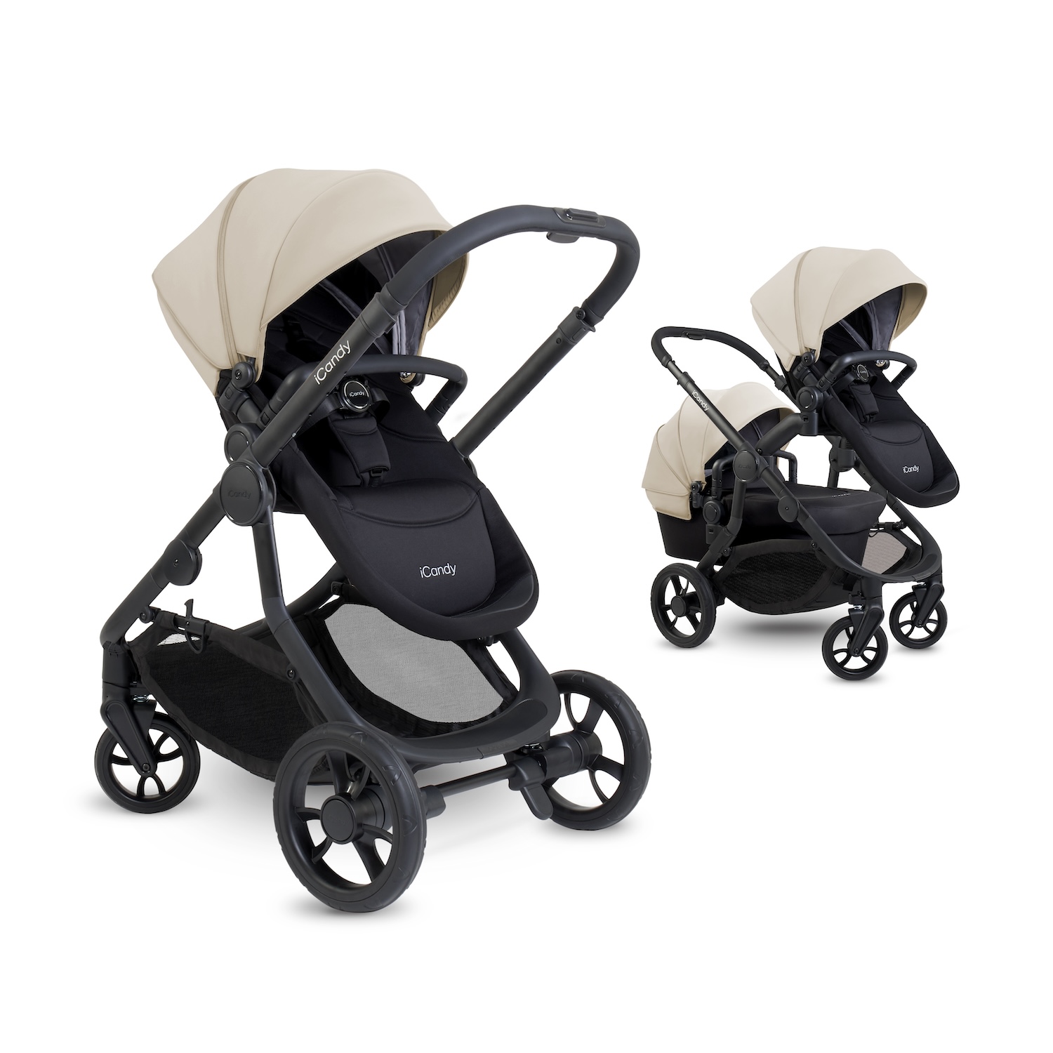 iCandy Orange 4 Pushchair Bundle Latte from Olivers Baby Care