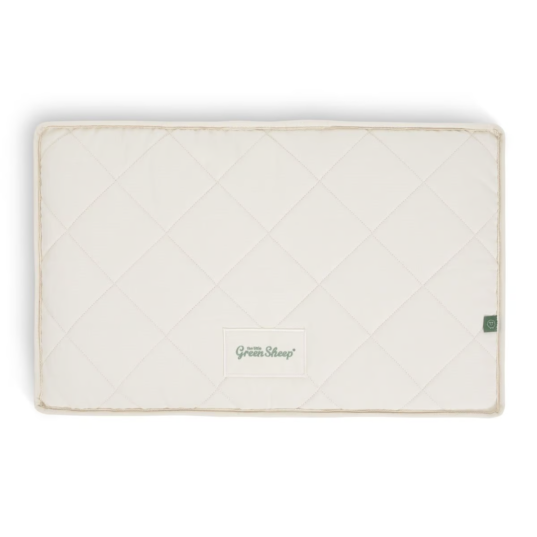 The Little Green Sheep Natural SnuzKot Extension Mattress Piece 68 x 41cm at Olivers Baby Care