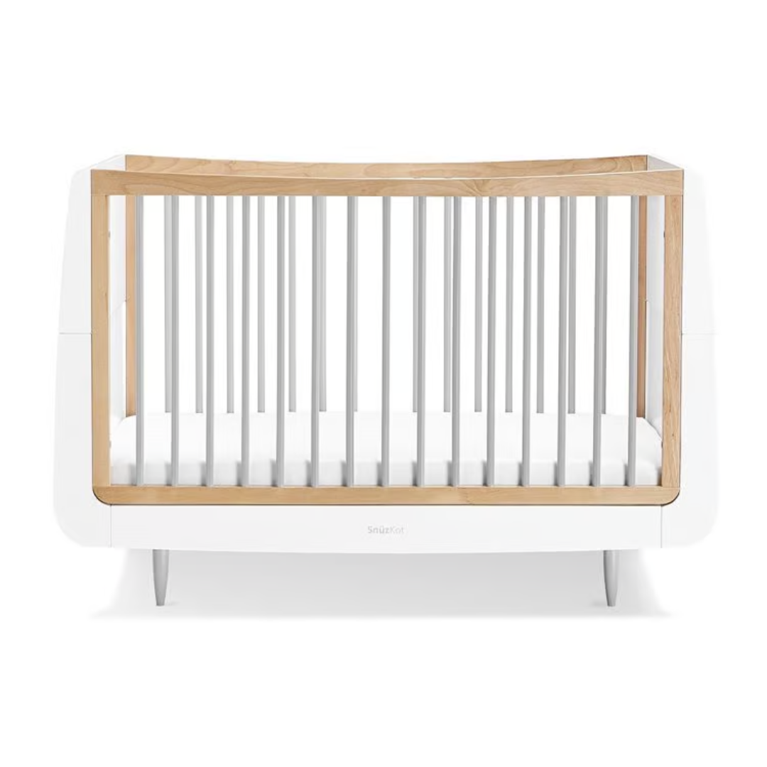 SnuzKot Skandi Cot Bed in Grey at Olivers Baby Care