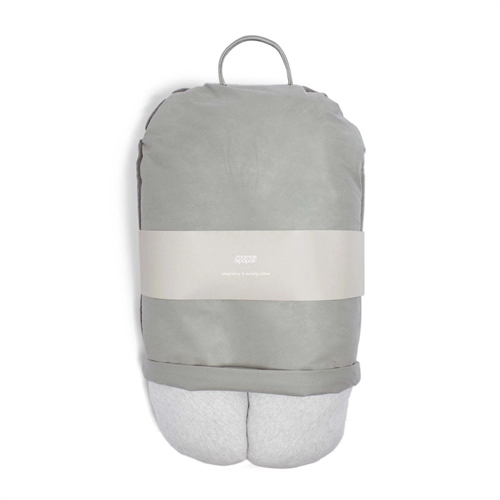 Mamas & Papas Pregnancy and Nursing Pillow - Soft Grey - Image 3