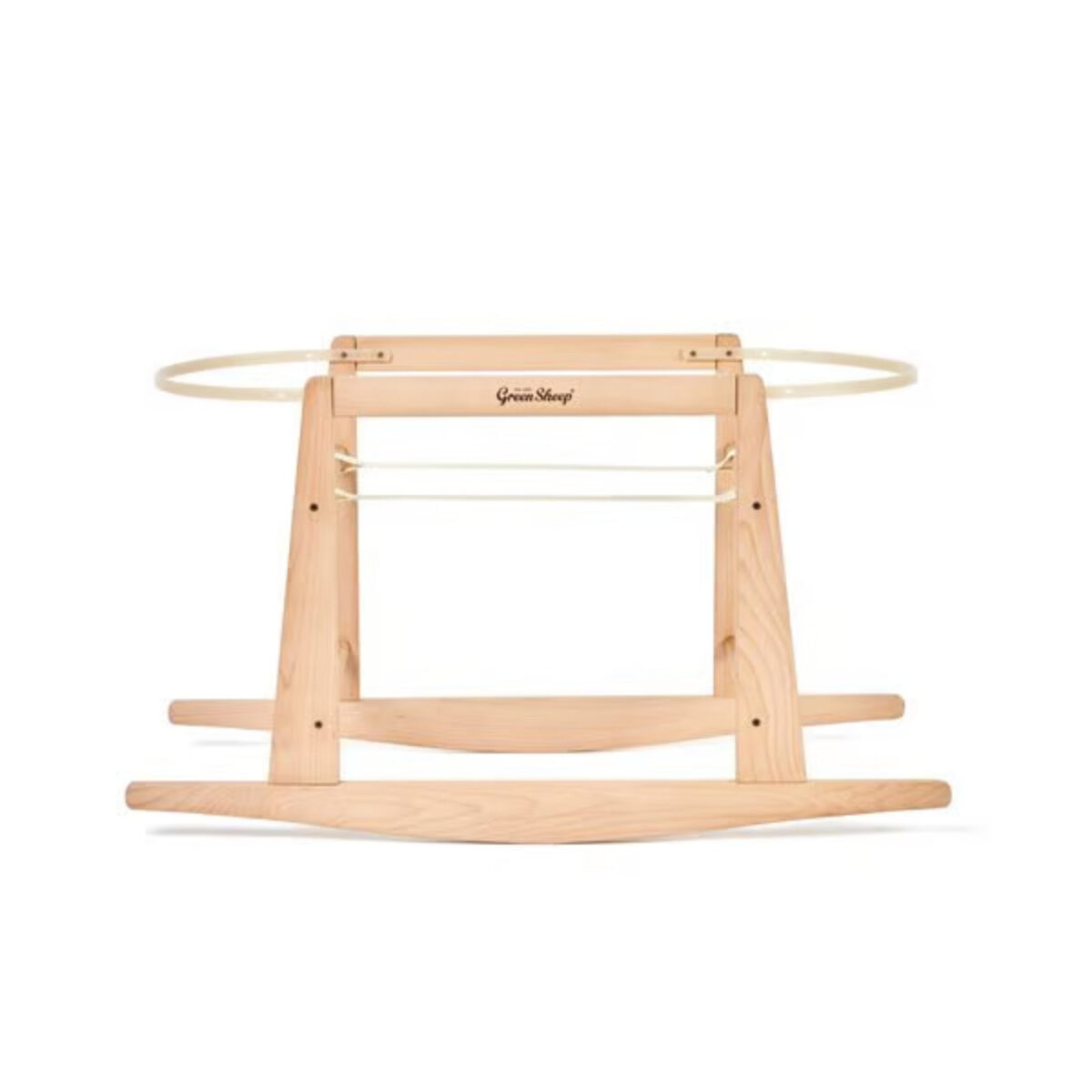 LGS Moses Basket and Rocking Stand Bundle - Quilted - Dove - Image 3