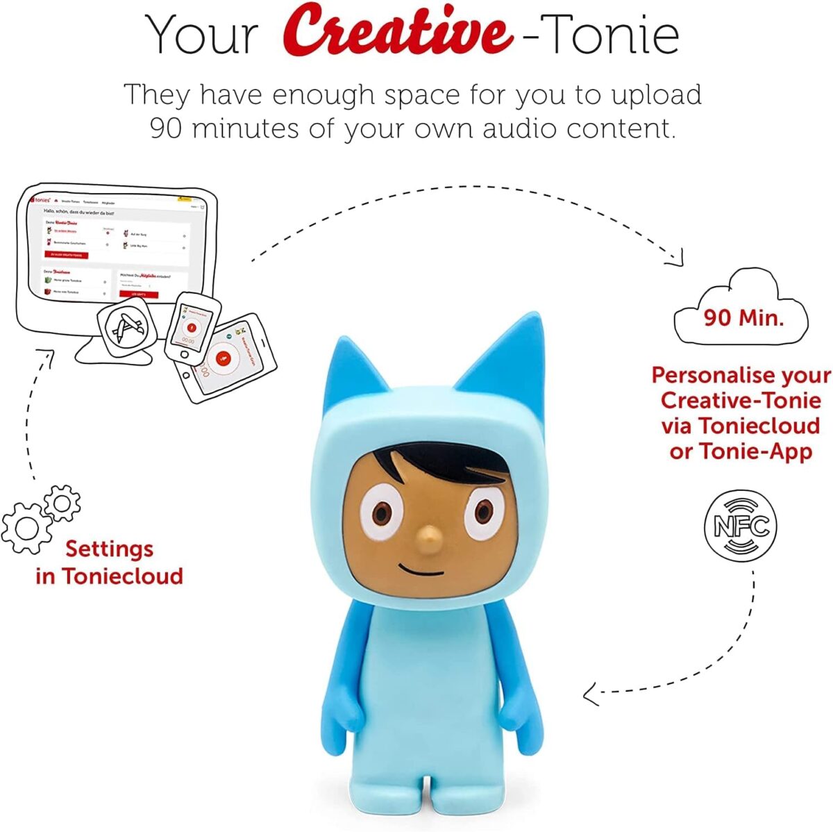 Tonies - Creative Tonie: Light Blue - Image 4