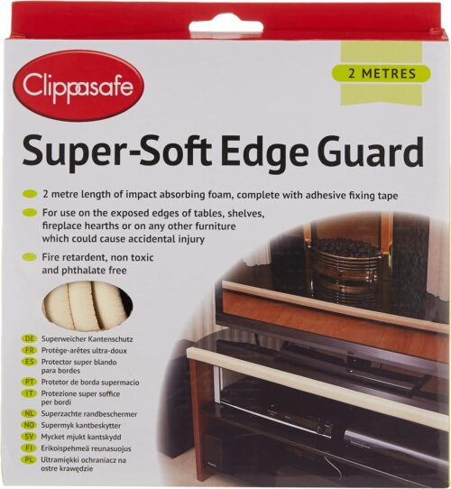 Clippasafe Super-Soft Edge Guard - 2 Metres