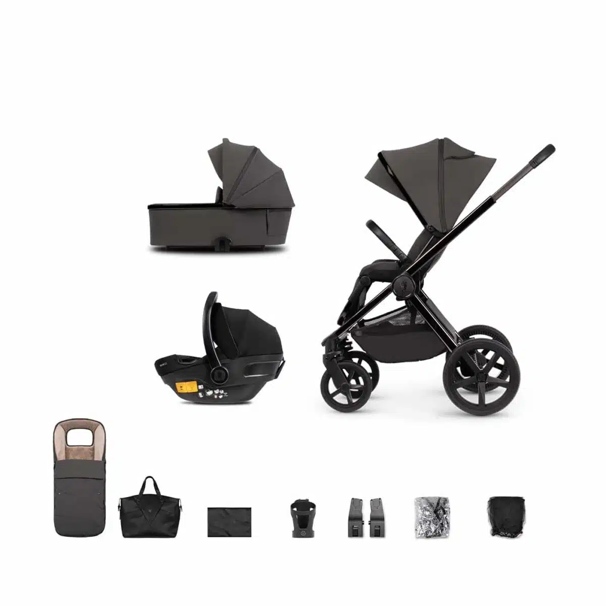 Venicci Upline Special Edition Travel System with Car Seat - Lava Pram