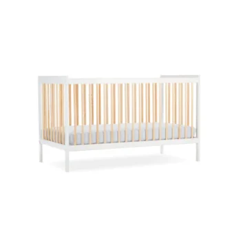 CuddleCo Nola Cot Bed – Convertible Cot to Toddler Bed (0-5 Years)