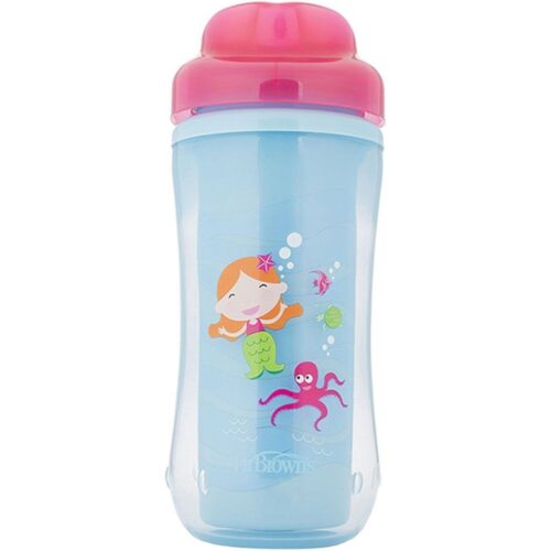 Dr Browns Spoutless 300ml Stage 4 Insulated Cup 12m+ - Mermaid