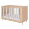 Tutti Bambini Fika Mini Cot Bed - Light Oak/White Sand