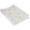 Callowesse Anti-Roll Baby Changing Mat with Raised Edges - Bee