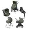 Inglesina ELECTA 3-in-1 Travel System - Tribeca Green