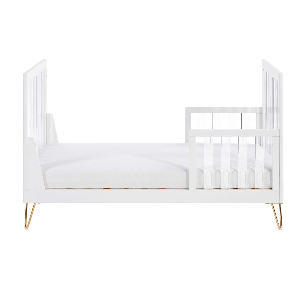 Babymore Kimi XL Acrylic Cot Bed - 140cm x 70cm - Image 4