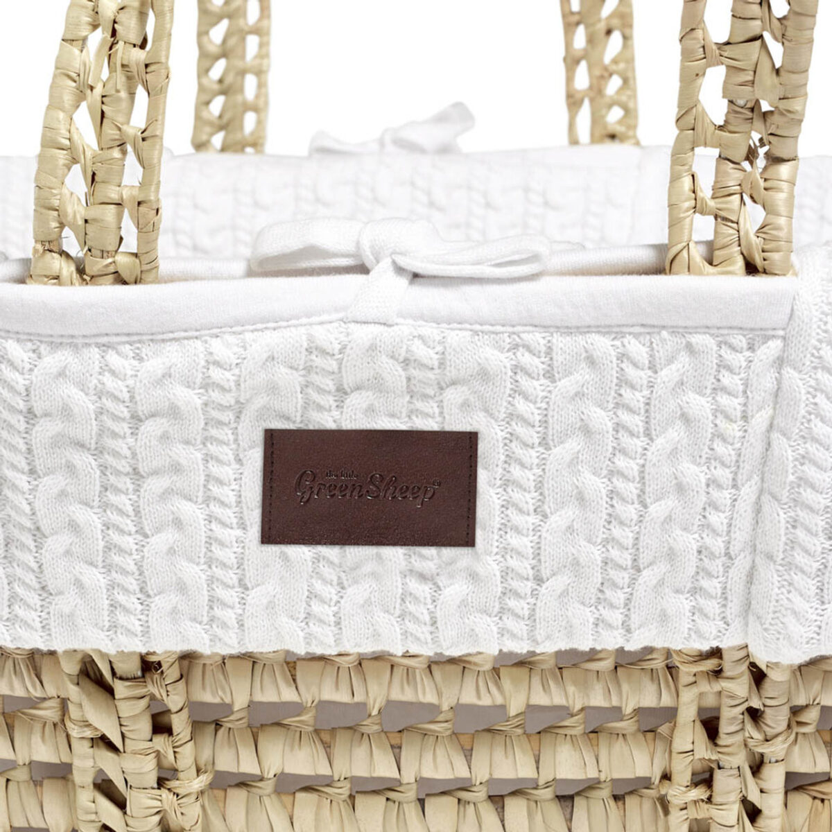 LGS Moses Basket & Rocking Stand Bundle - White - Image 3