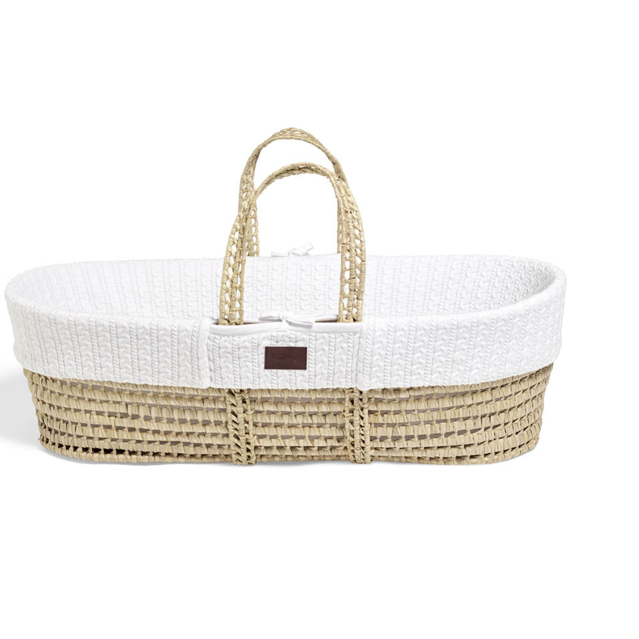 LGS Moses Basket & Rocking Stand Bundle - White at Olivers Baby Care