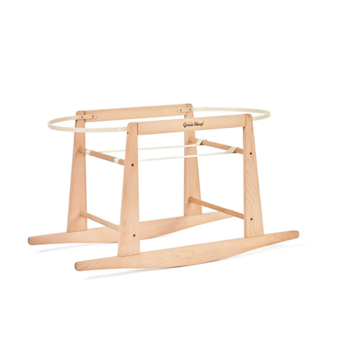 LGS Moses Basket & Rocking Stand Bundle - Honey - Image 4