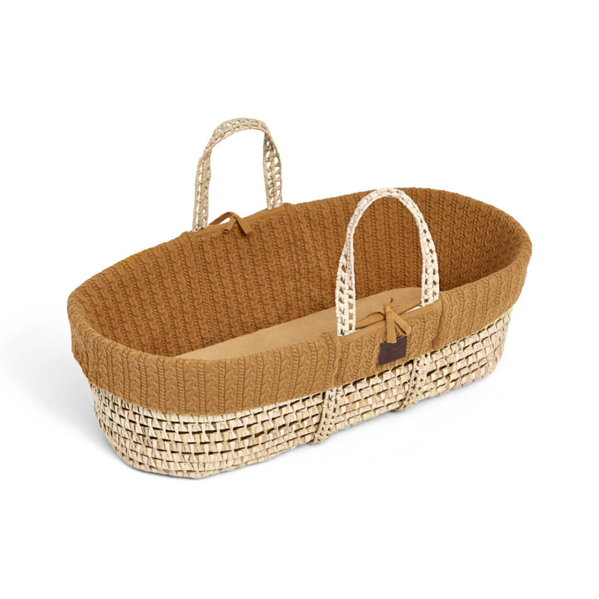 LGS Moses Basket & Rocking Stand Bundle - Honey