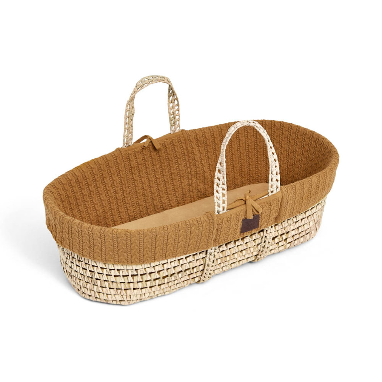 LGS Moses Basket & Rocking Stand Bundle - Honey at Olivers Baby Care