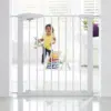 Lindam Sure Shut Ethos Baby & Dog Pressure Fit Gate - Easy Install / No-Screws (73 - 79 cm) - White