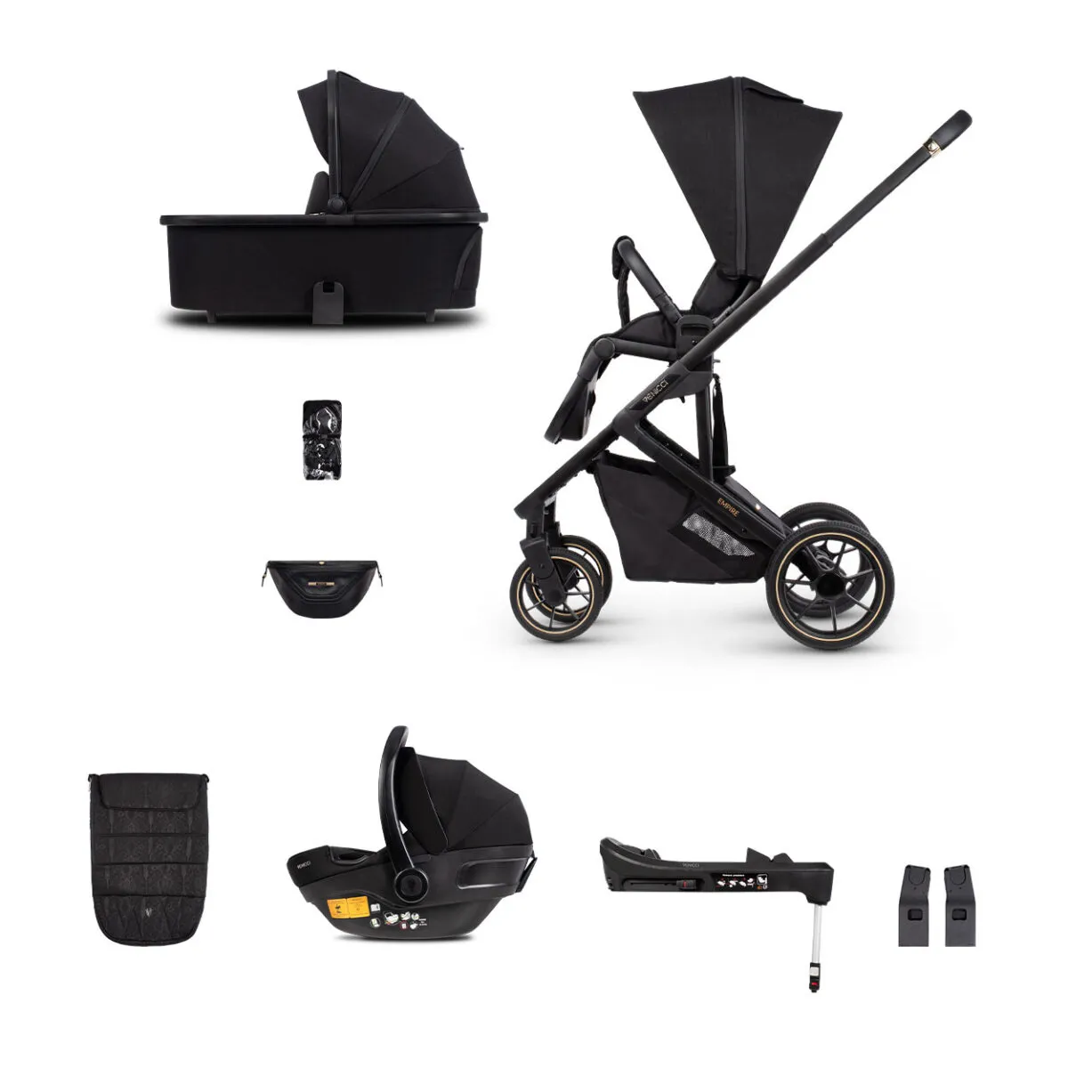 Venicci Empire 3 in 1 Travel System With Isofix Base 