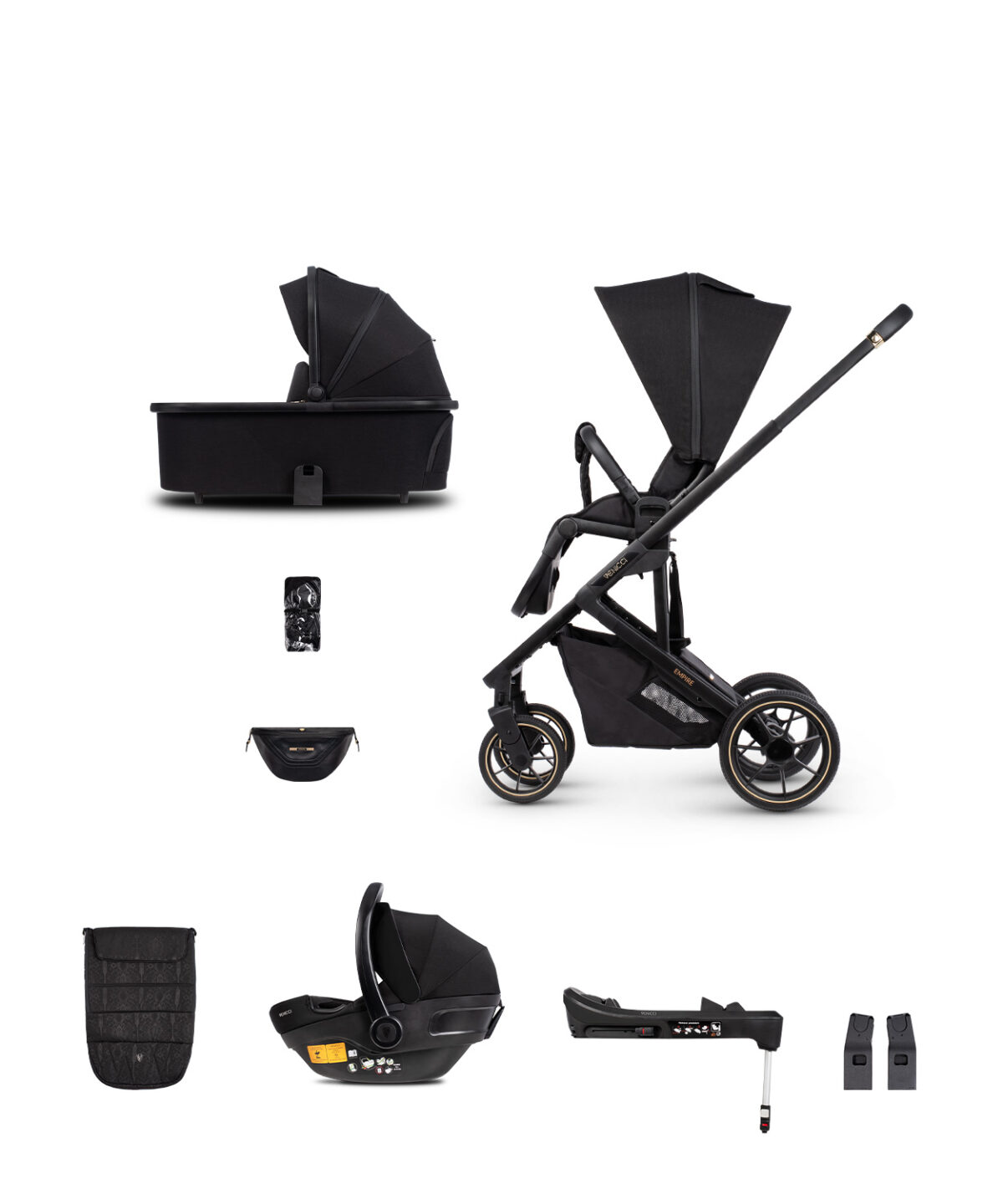 Venicci Empire 3 in 1 Travel System With Isofix Base  - Image 24