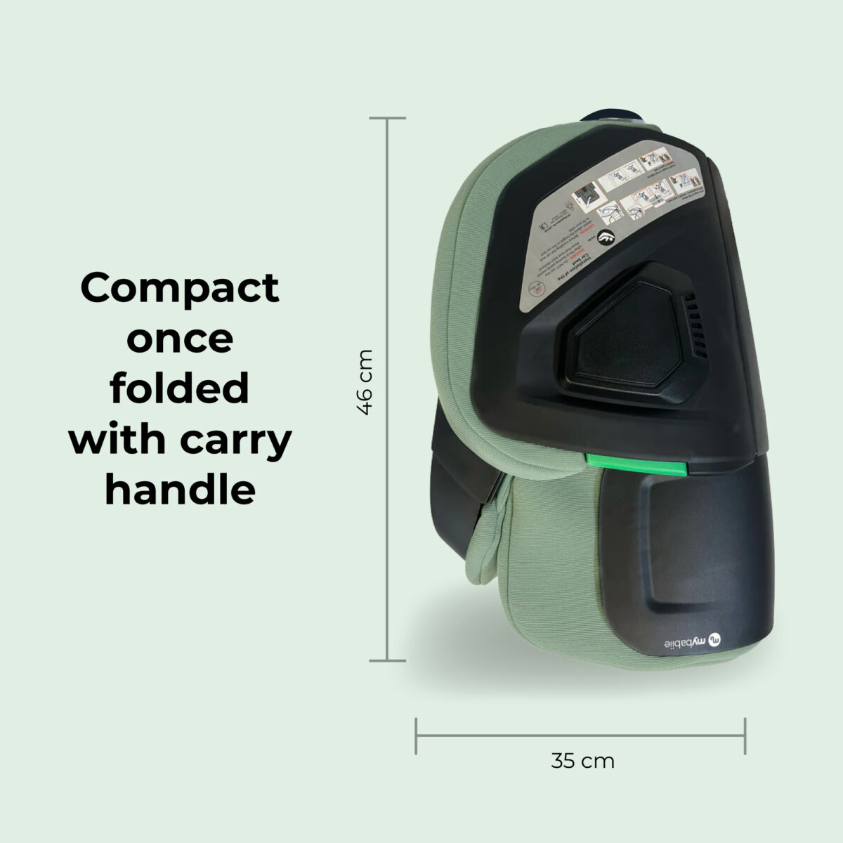 My Babiie MBCS23 i-Size (100-150cm) Compact High Back Booster Car Seat - Image 16