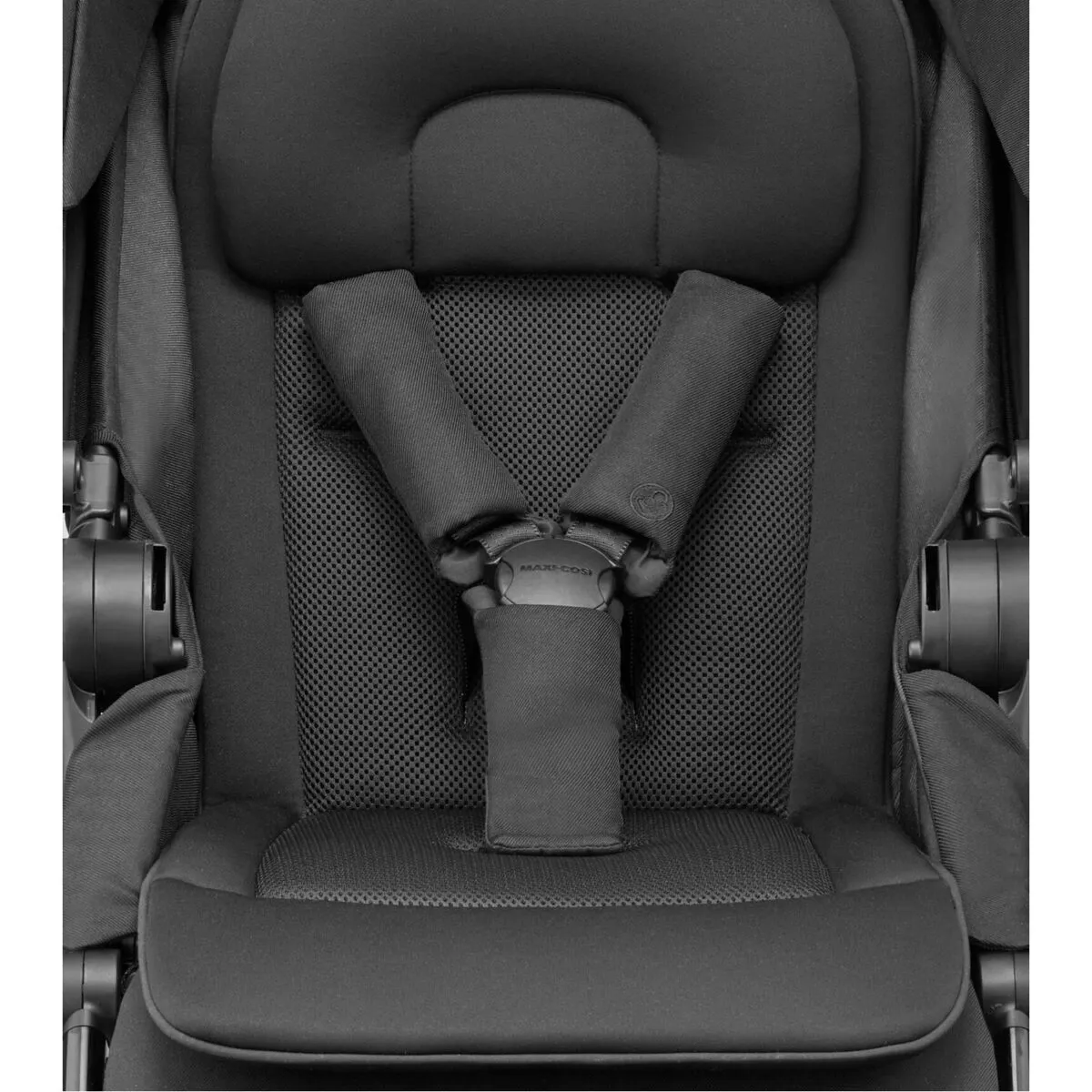 Maxi Cosi Adorra Luxe Travel System with Pebble 360 PRO & 360 FamilyFix PRO Base - Twillic Black - Image 6
