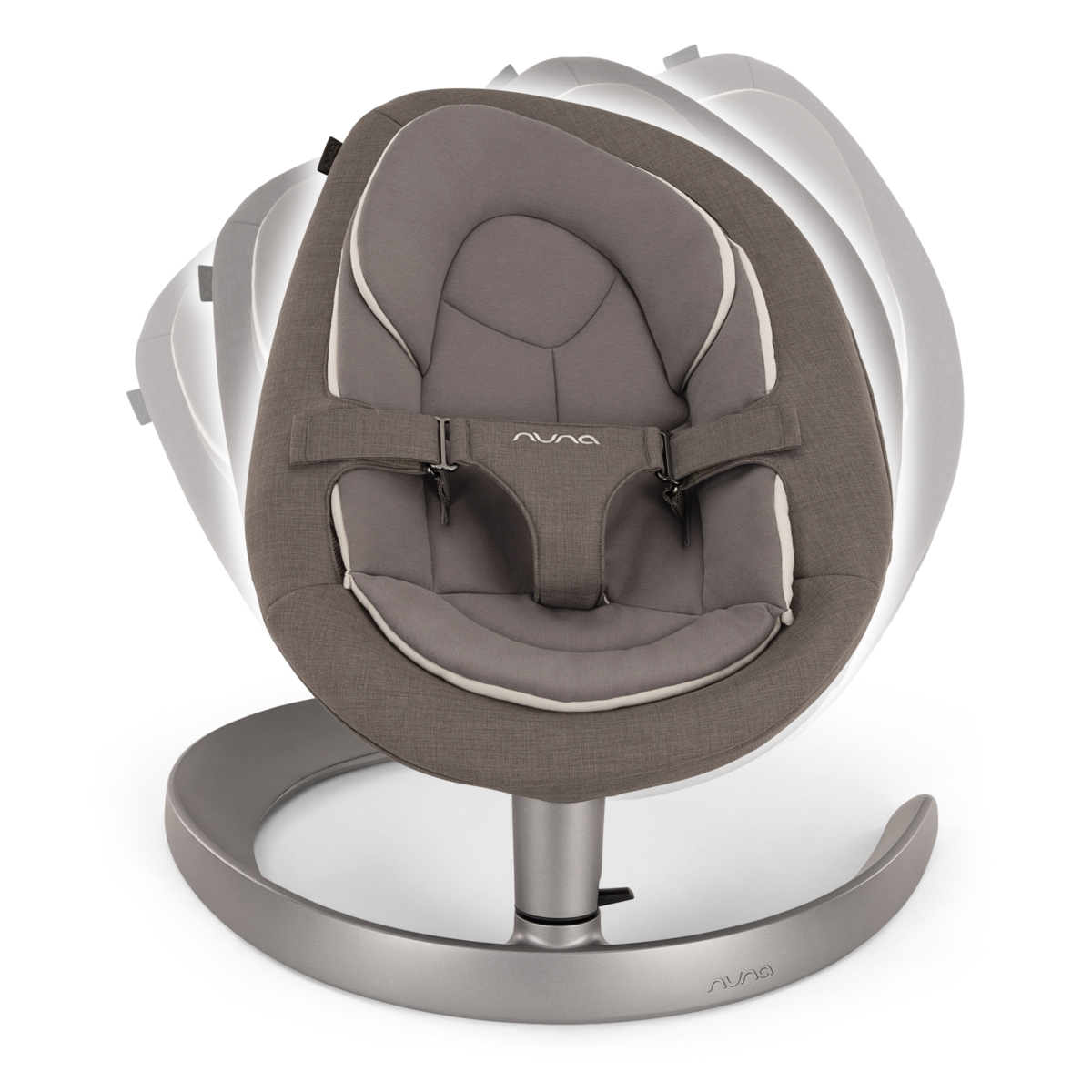 Nuna LEAF Grow Baby Swing With Toy Bar - Granite - Image 7