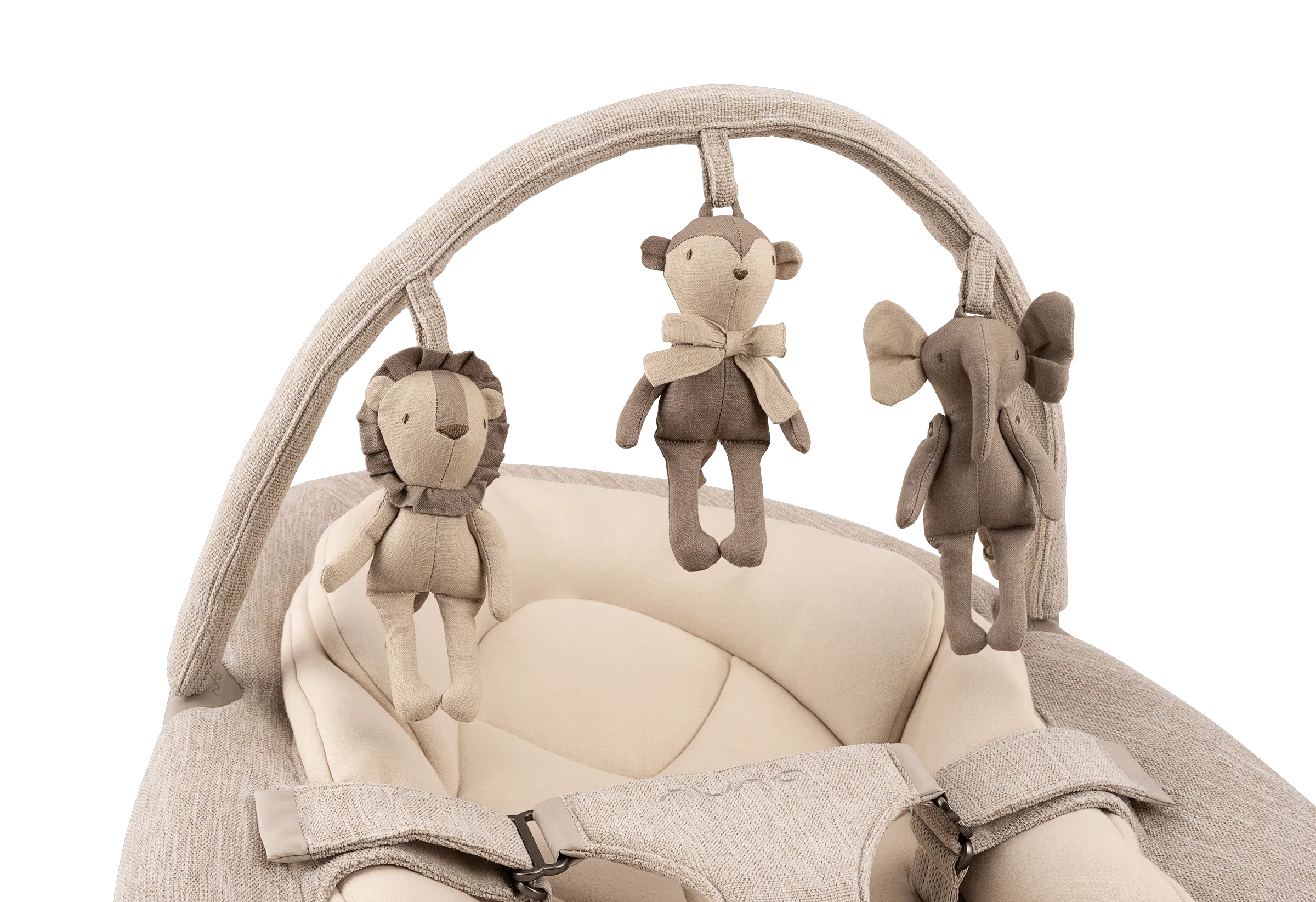 Nuna Leaf Grow Bouncer Including Toy Bar Sand