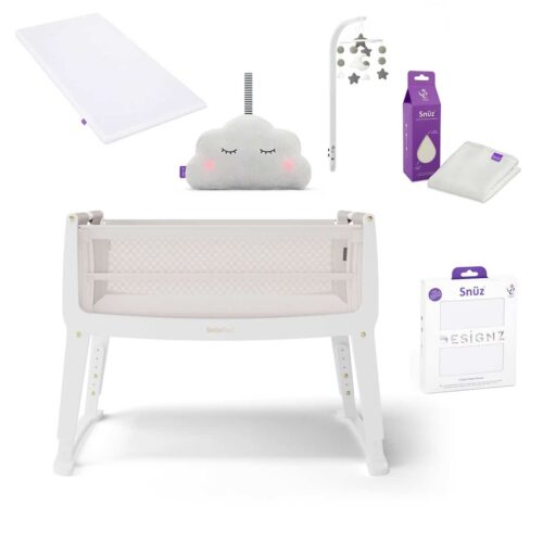 Obaby Sophie Swinging Crib White Olivers BabyCare