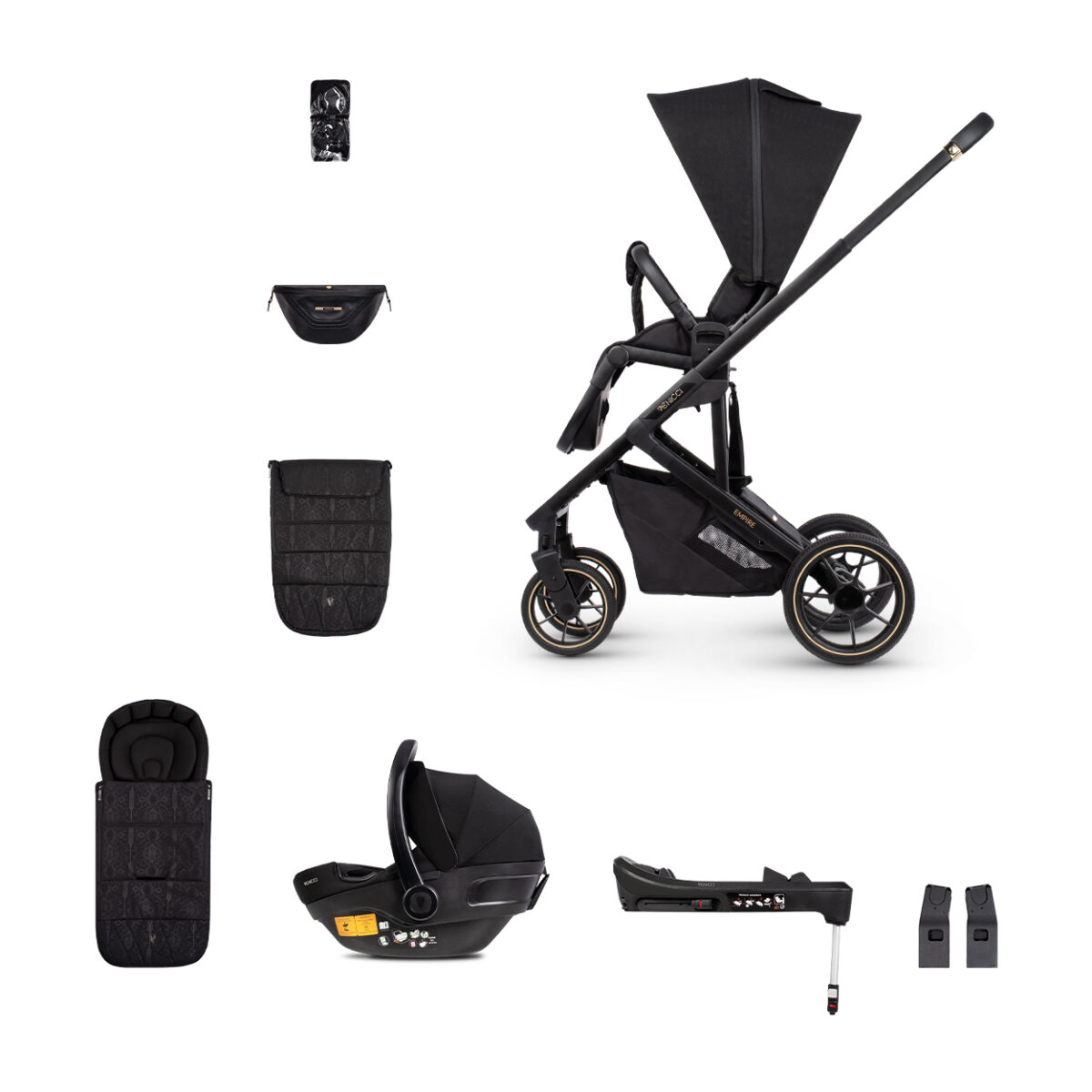 Venicci Empire Deluxe City Travel System Bundle