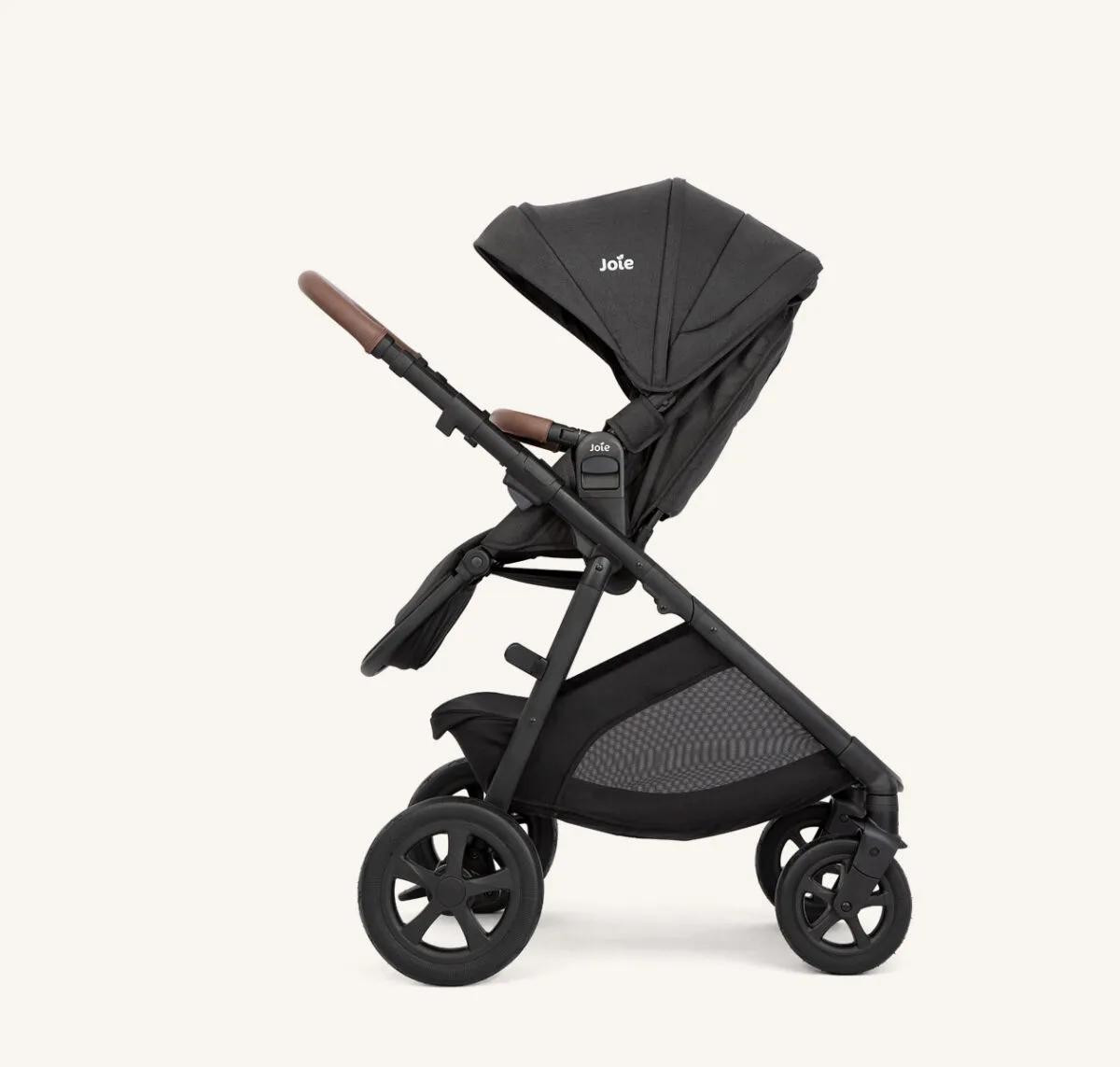 Joie Alore 4 in 1 Height Adjustable Pram - Shale - Image 2