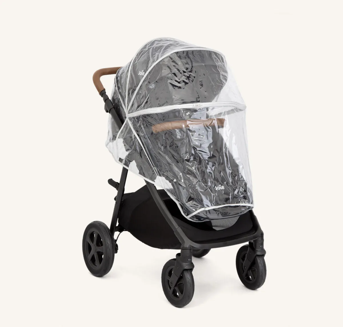 Joie Alore 4 in 1 Height Adjustable Pram - Shale - Image 9