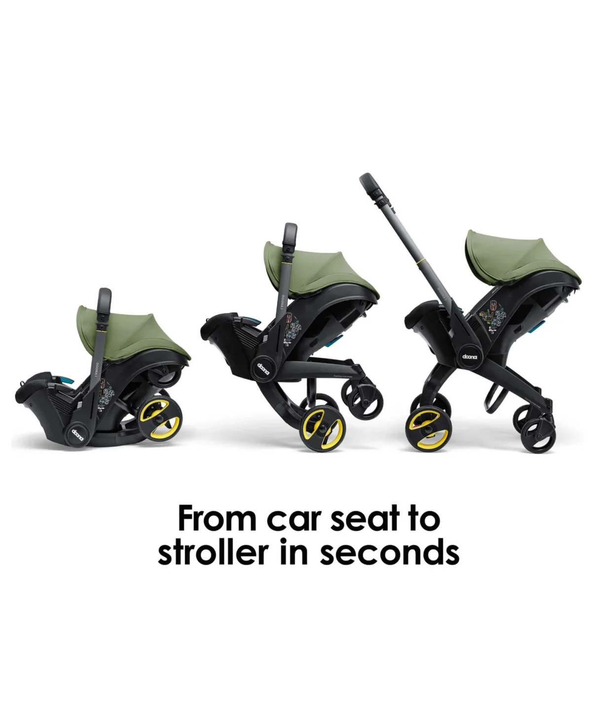 Doona i Car Seat & Stroller- Desert Green - Image 10