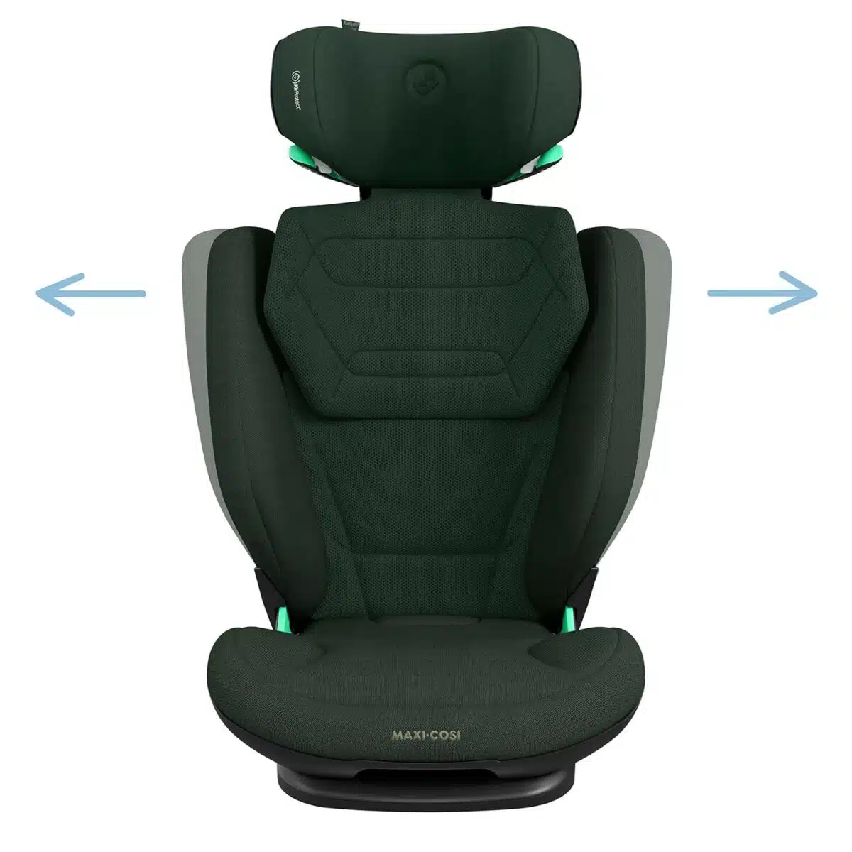 Maxi Cosi RodiFix Pro2 i-Size Car Seat - Authentic Green - Image 3