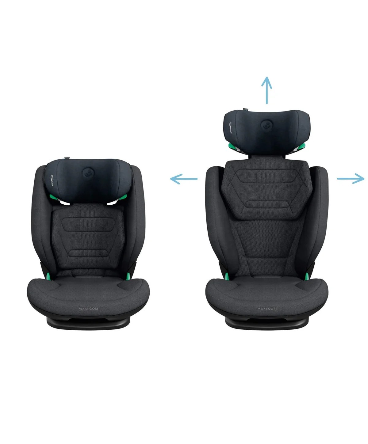 Maxi Cosi Rodifix Pro2 i-Size Car Seat - Authentic Graphite - Image 4