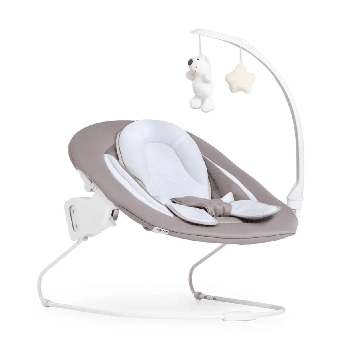 Hauck Alpha Deluxe Baby Bouncer/Rocker - Sand
