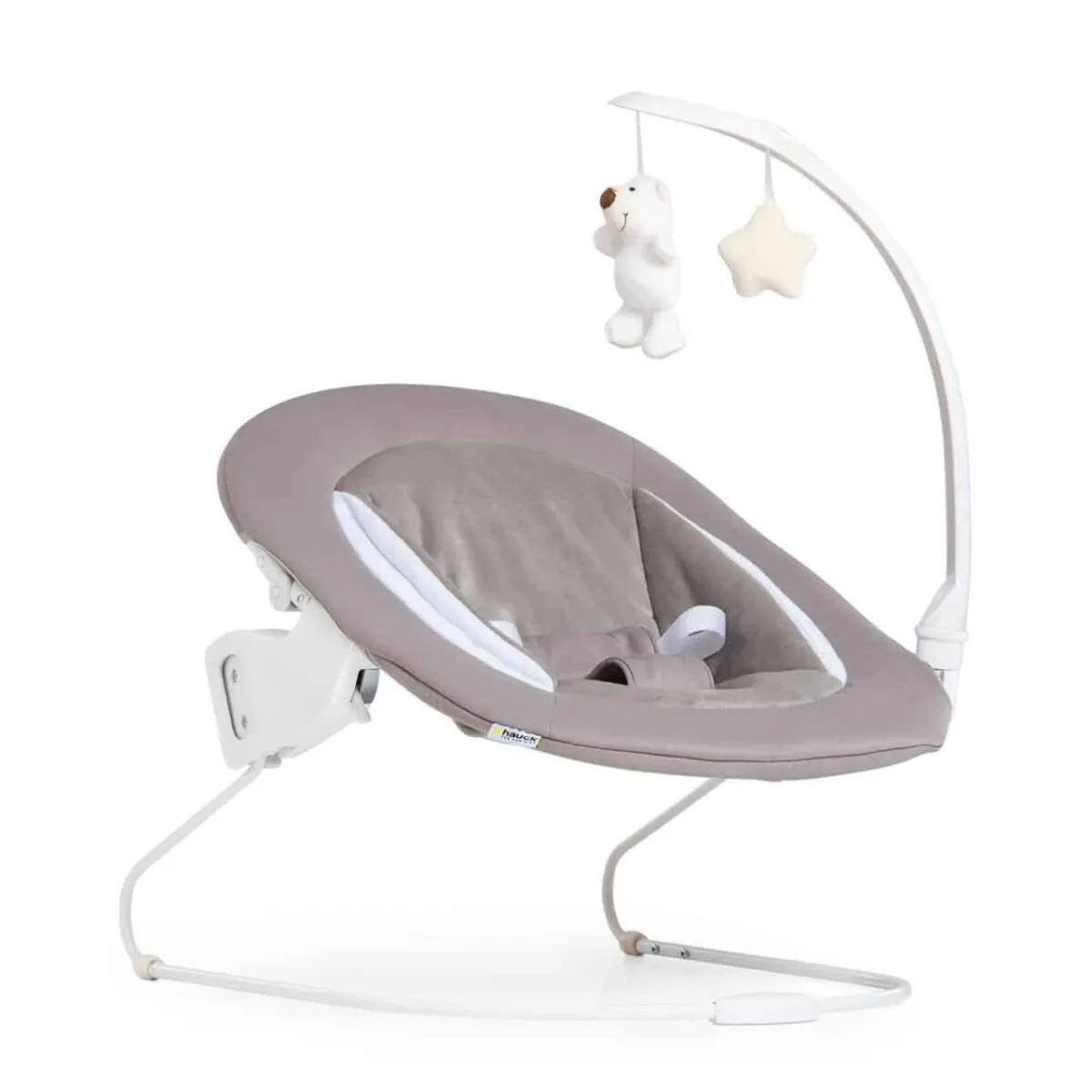 Hauck Alpha Deluxe Baby Bouncer/Rocker - Sand - Image 5