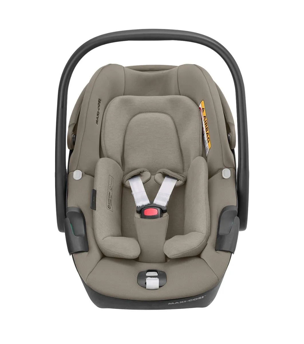 Maxi Cosi Pebble 360 i-Size Car Seat - Luxe Twillic Truffle - Image 2