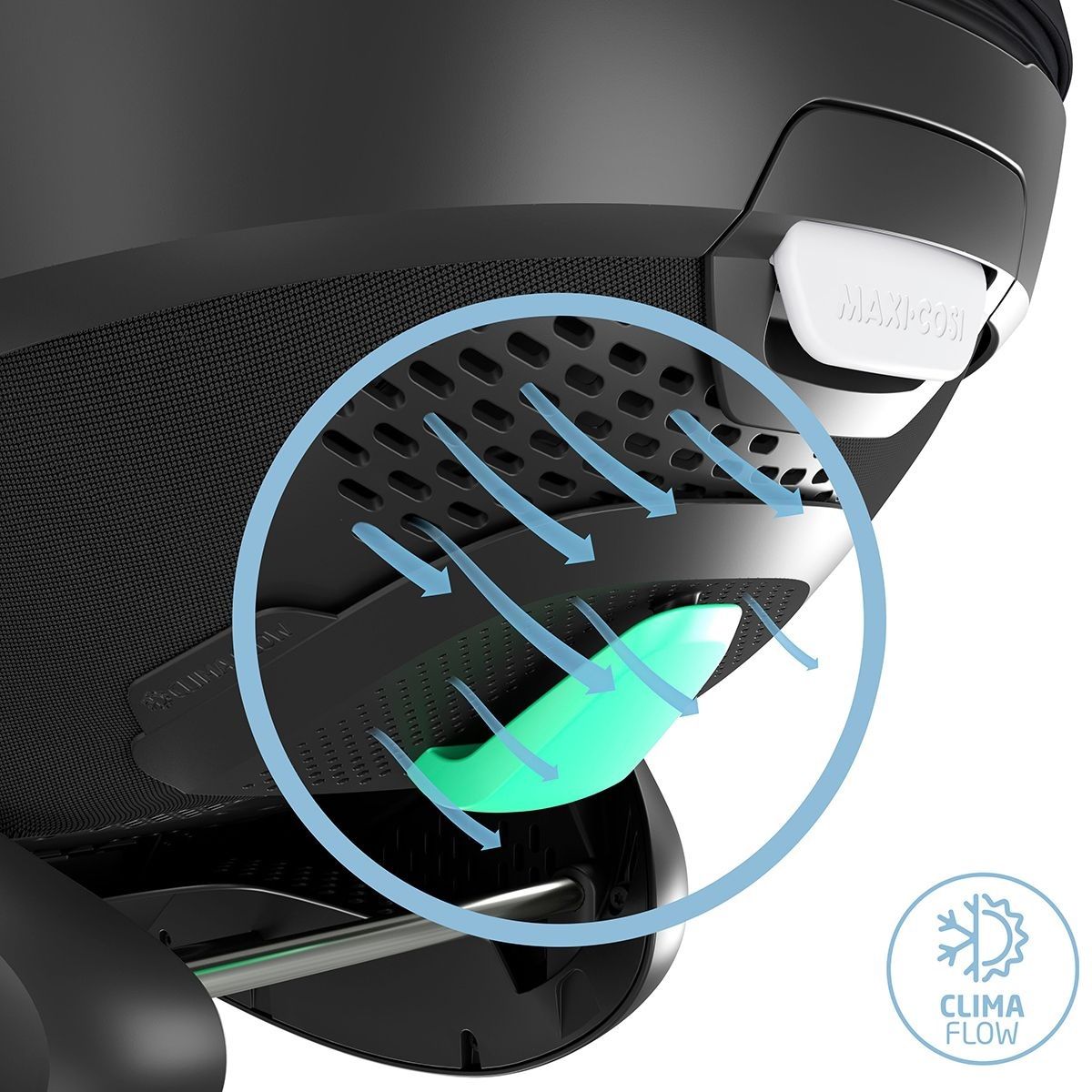 Maxi Cosi Pebble 360 i-Size Car Seat - Luxe Twillic Truffle - Image 4