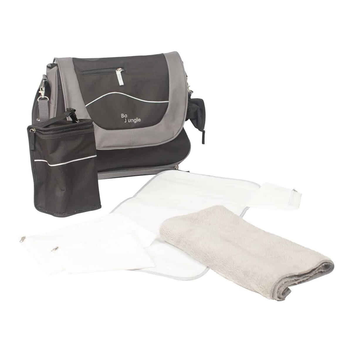 B-City Multi-Use Leisure Bag - Sleek Black Versatility for Everyday Adventures