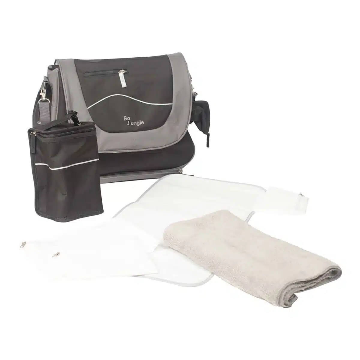 B-City Multi-Use Leisure Bag - Sleek Black Versatility for Everyday Adventures