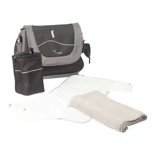 B-City Multi-Use Leisure Bag - Sleek Black Versatility for Everyday Adventures