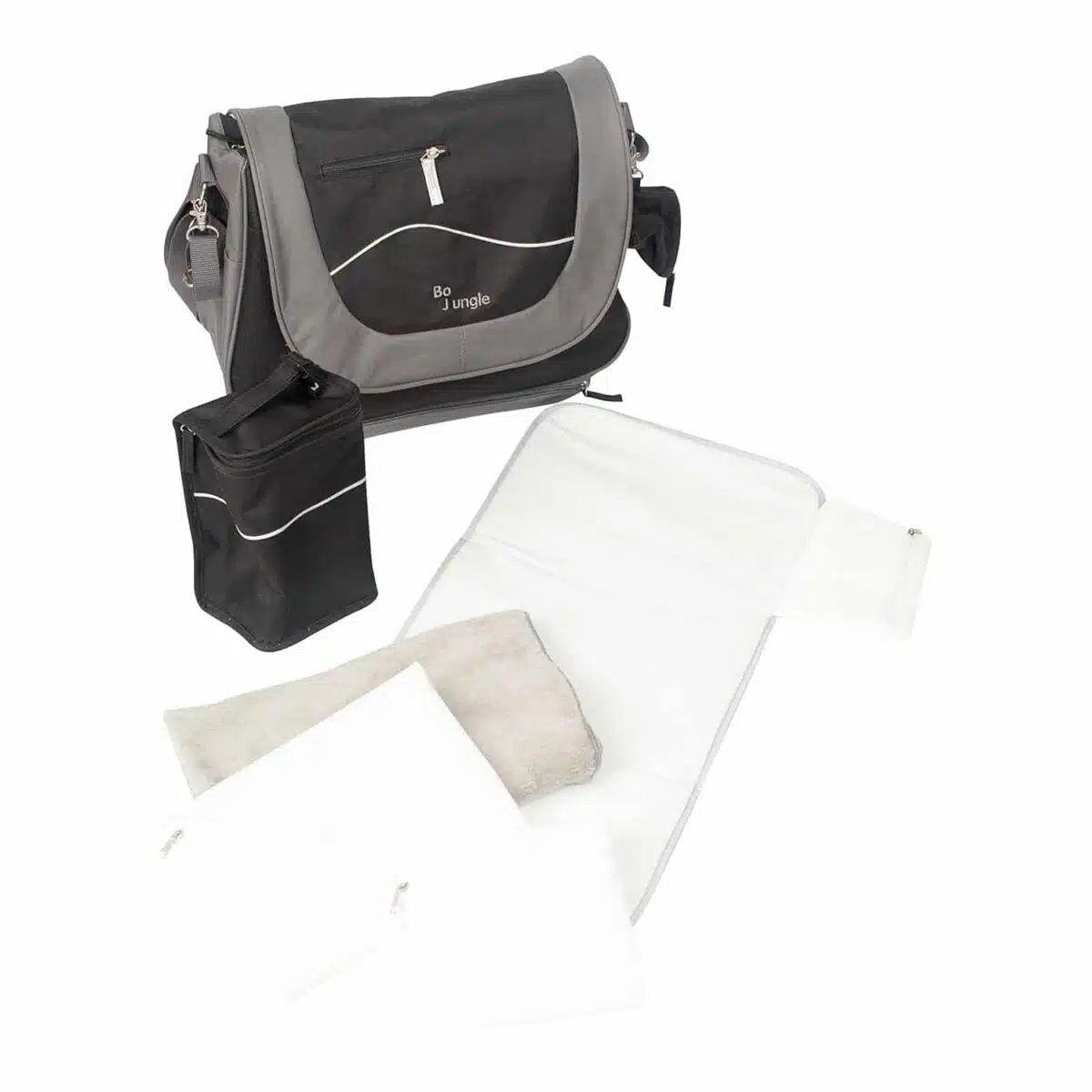 B-City Multi-Use Leisure Bag - Sleek Black Versatility for Everyday Adventures - Image 2