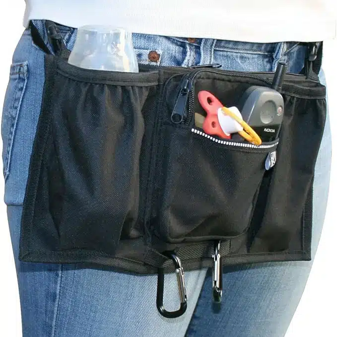 JL Childress Bottles N Bags Baby Essentials Organiser - Black | For Strollers & Pushchairs - Image 4